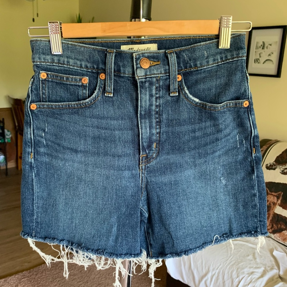 Madewell High Rise Jean Shorts 24